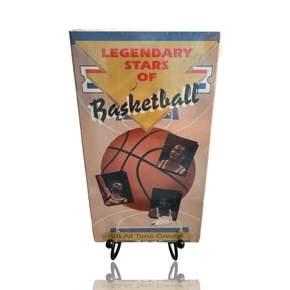 Legendary Stars of Basketball VHS 1992 Jordan Magic Bird 50 Greats: Sealed